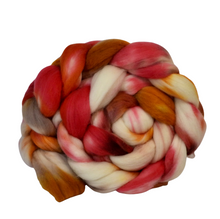 Load image into Gallery viewer, Hand Dyed Merino Top / 128g / Braid for Spinning
