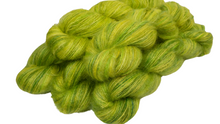 Load image into Gallery viewer, hand dyed mohair and silk yarn
