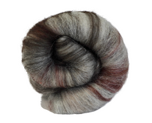 Load image into Gallery viewer, Carded Art Batt for Spinning - 108g - Mixed Fibres, mostly wools
