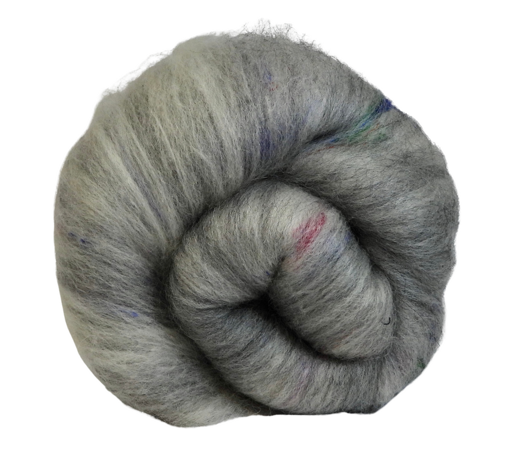 Carded Art Batt for Spinning - 93g - Mixed Fibres, mostly wools