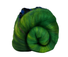 Load image into Gallery viewer, *Carded Art Batt for Spinning - 110g - Mixed Fibres, mostly wools
