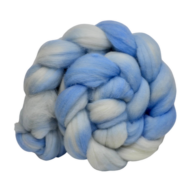 Baby blue superwash merino wool