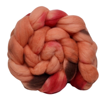 Load image into Gallery viewer, Hand Dyed SUPERWASH Merino &amp; Nylon Top / 85g / Braid for Spinning

