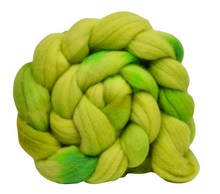 Load image into Gallery viewer, Hand Dyed SUPERWASH Merino &amp; Nylon Top / 81g / Braid for Spinning
