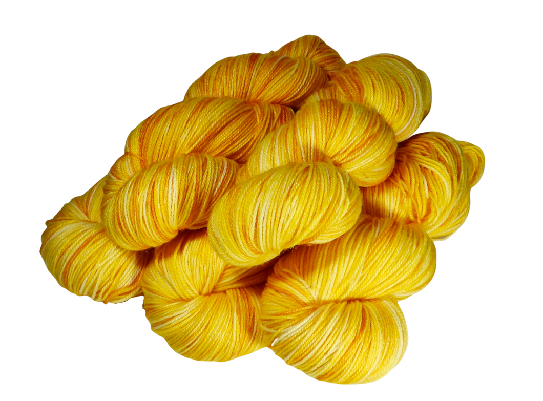 Hand Dyed Sock Yarn (Superwash Merino Wool / Nylon)