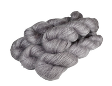Load image into Gallery viewer, hand dyed kid mohair silk yarn
